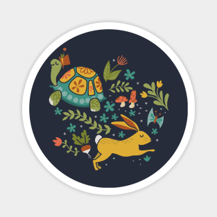 Tortoise and the Hare Magnet